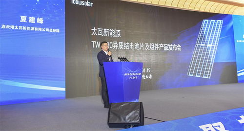 異質(zhì)結光伏電池及組件技術賦能，連云港新能源產(chǎn)業(yè)投資推介會成功召開